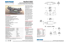 NeoTech - D322 - Ultrapure Water Disinfection & Ozone Destruction Brochure