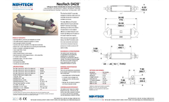 NeoTech - Model D428 - Ultrapure Water Disinfection & Ozone Destruction System Brochure