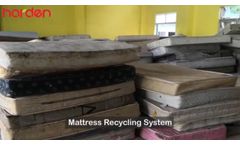 Mattress Recycling │ Bulky Waste Recycling - 100% Resouces Utilization