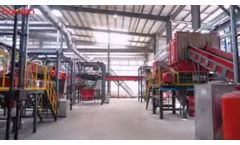 Paper Mill Waste Shedding, Industrial Waste Shredding, Solid Recovered Fuel (SRF) Preparation System