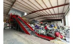The Industrial Waste Recycling System Recycles 10 tons of industrial Waste Per Hour