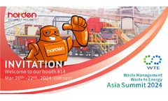 Harden will show on Waste Management & Waste to Energy Asia Summit 2024