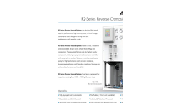  	AXEON - Model L1 -Series - Light Commercial Reverse Osmosis Systems Brochure