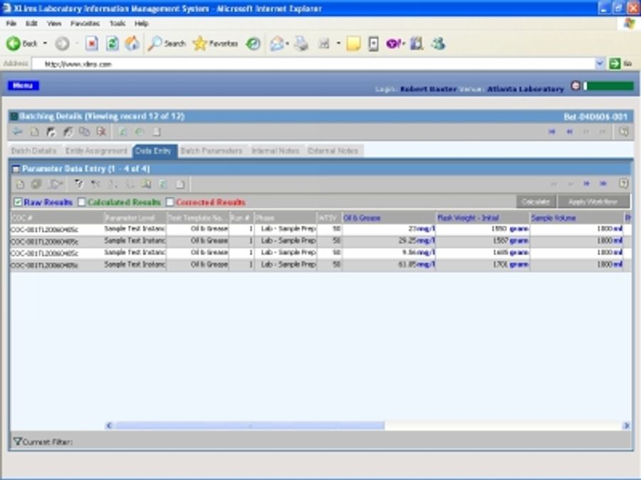 X-LIMS - Web-Browser Based Laboratory Information Management ...