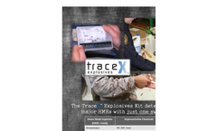 TraceX - Explosive Trace Detection Kit - Brochure