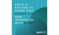 EScIS is excited to share that KaizenLAB now integrates with ESdat Environmental Data Management Software!