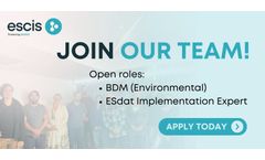 EScIS Expands Team with Exciting Opportunities for Business Development Manager and ESdat Implementation Expert