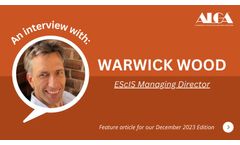 An Interview with Warwick Wood (Managing Director) at EarthScience Information Systems Pty Ltd (EScIS): Environmental Data Management for Contractors
