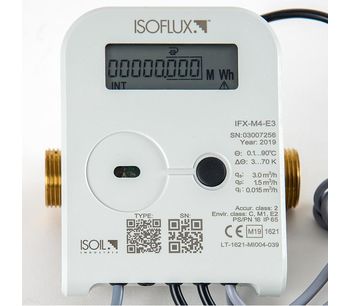 ISOFLUX - Model IFX-E3 - Thermal energy and heat meter