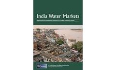 India Water Markets: Opportunities for wastewater treatment in a tougher regulatory climate
