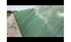 Agritec Silage Safe | New Tensioning System for Fast, Efficient Covering of Silage Video