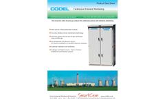 Codel - Model GCEM4100 - Multi Channel Extractive Flue Gas Analyser - Datasheet
