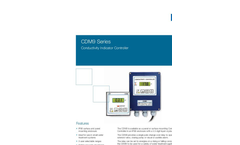 Model CDM9 Series - Conductivity Indicator Controller - Brochure