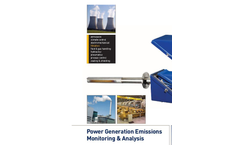 Power Plant & Power Station Emissions Monitoring -  Brochure