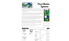Skye - Analogue Plant Moisture System Brochure