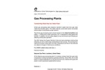 Gas Processing Plants Brochure