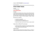 Ormat Added Values – Brochure