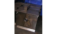Hydro-Quip - Model AGM-2SS - Stainless Steel Rectangular Oil Water Separator for 30 GPM