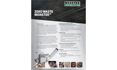 Monster Industrial - Zero Waste Monster - Brochure
