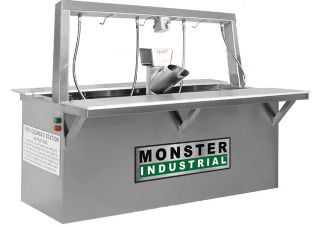 Monster - Industrial Stainless Steel Fish Cleaning Stations