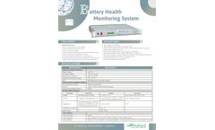Battery Health Monitoring System Brochure