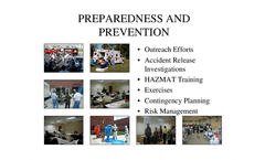 Preparedness and Prevention Services Brochure