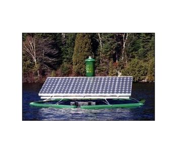 Dagaz Environmental - Model 220 Series - Solar Powered Pond Circulator
