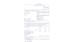2270-U - Mercury Sampling Trap Material Safety Data Sheet