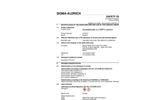 47340-U - Acetaldehyde-2,4-DNPH Solution Material Safety Data Sheet