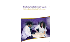 GC Column Selection Guide