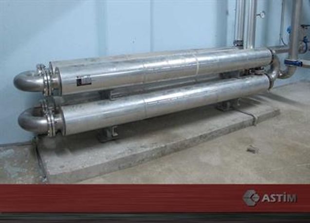 ASTIM - Model HEX - Pipe In Pipe Tube-Tube Heat Exchanger (TTHE)