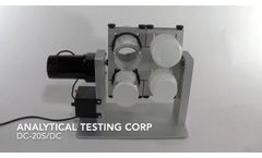 4 Place Variable-Speed Rotary Agitator (Rotator) for TCLP - US EPA SW-846 - Video