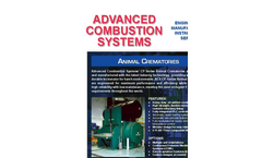 ACS - Model CA-Series - Animal Crematories  Brochure