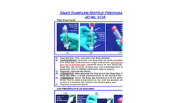 Snap Sampler Bottle Preparation Brochure (PDF 486 KB)