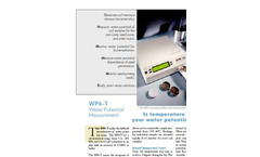 WP4-T Water Potential Measurement Brochure