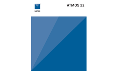 Atmos - Model 22 - Ultrasonic Anemometer - Manual