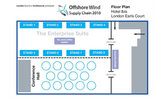 The Offshore Wind Supply Chain 2010 - Floor Plan Brochure