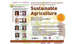 Sustainable Agricultural Partnerships 2010 Brochure