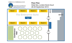 Enable The Commercialisation Of Advanced Biofuels - Exhibition Floor Plan