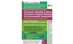 First Carbon Footprint Consumer Research Programme