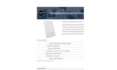 Model FGD-0007 - Infrared Motion Detection Sensor Brochure