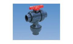Multiport - Model Type 23 - Thermoplastic Ball Valves (1/2 to 6)