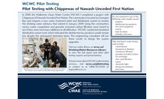 Walkerton - Chippewas of Nawash Unceded First Nation Pilot Testing Services  - Brochure