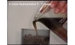 K-Sorb Hydrophobic Particulate Filtering Oil Video