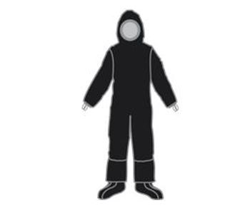 Lantex - Model 100 -L1H459-99 - Bio/Particle Protection Coverall
