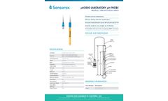 Sensorex - Model pH2000 - Extended Life Laboratory pH Sensor - Brochure