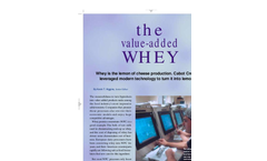 The value added WHEY