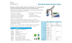 Model 860033 - Benchtop Water Quality Meter- Brochure