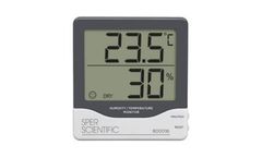 Sper Scientific - Model 800016 - Digital Humidity Temperature Monitor