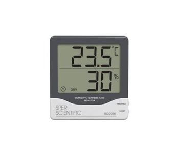 Sper Scientific - Model 800016 - Digital Humidity Temperature Monitor